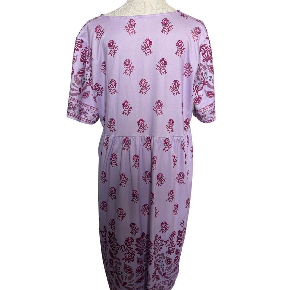 Cripom Boho Floral Border Print Dress – Size Large
Kalftan Muumuu - Picture 7 of 7